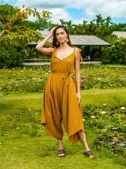 Ischia Jumpsuit | Double Gauze