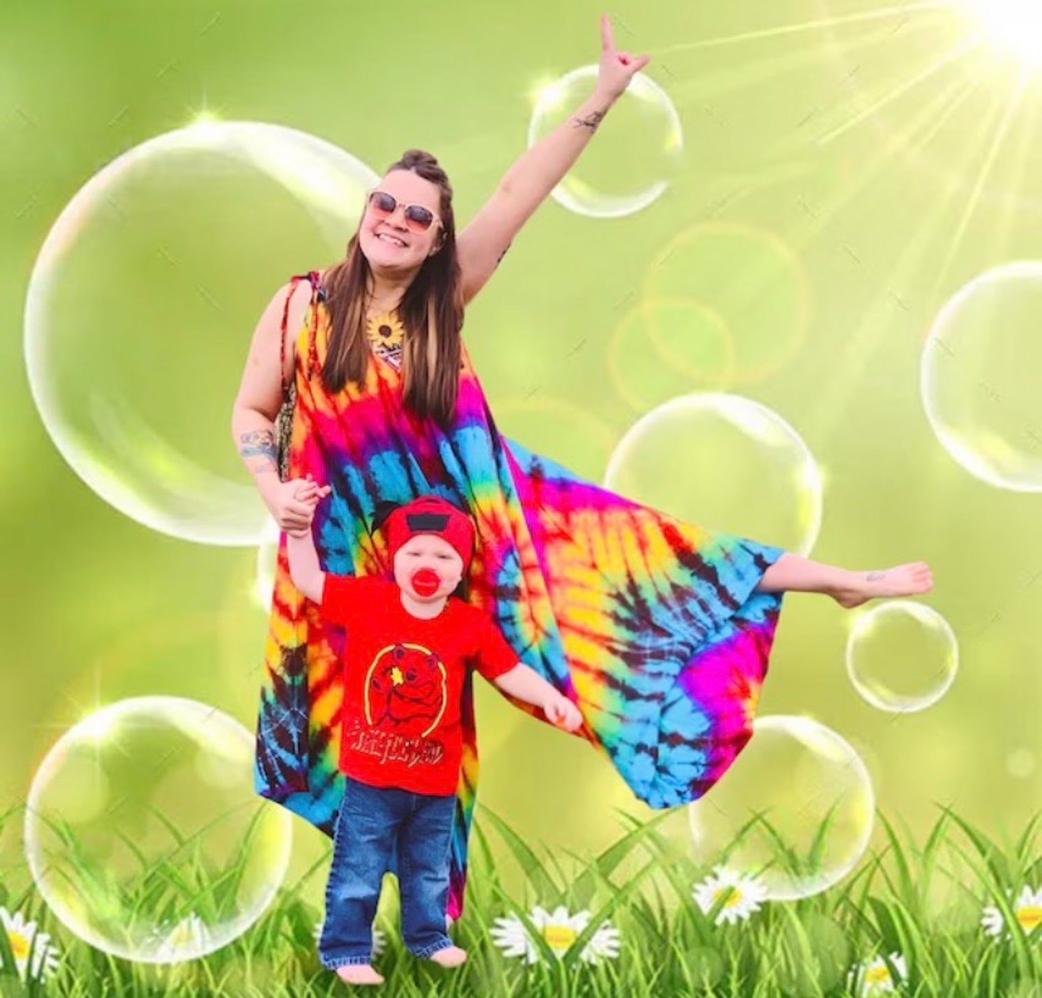 Festival Spirit Boho Hippie Jumpsuit
