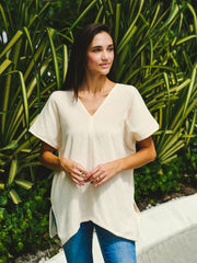 The Astrid Kaftan Top | Double Gauze