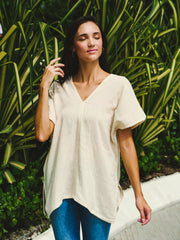 The Astrid Kaftan Top | Double Gauze
