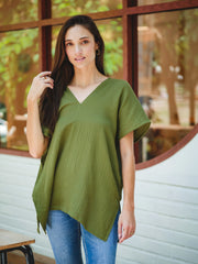 The Remi Kaftan Top | Double Gauze