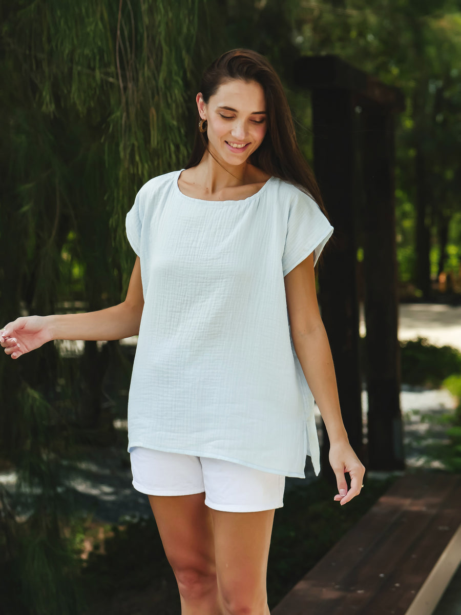 The Kaia Top | Double Gauze