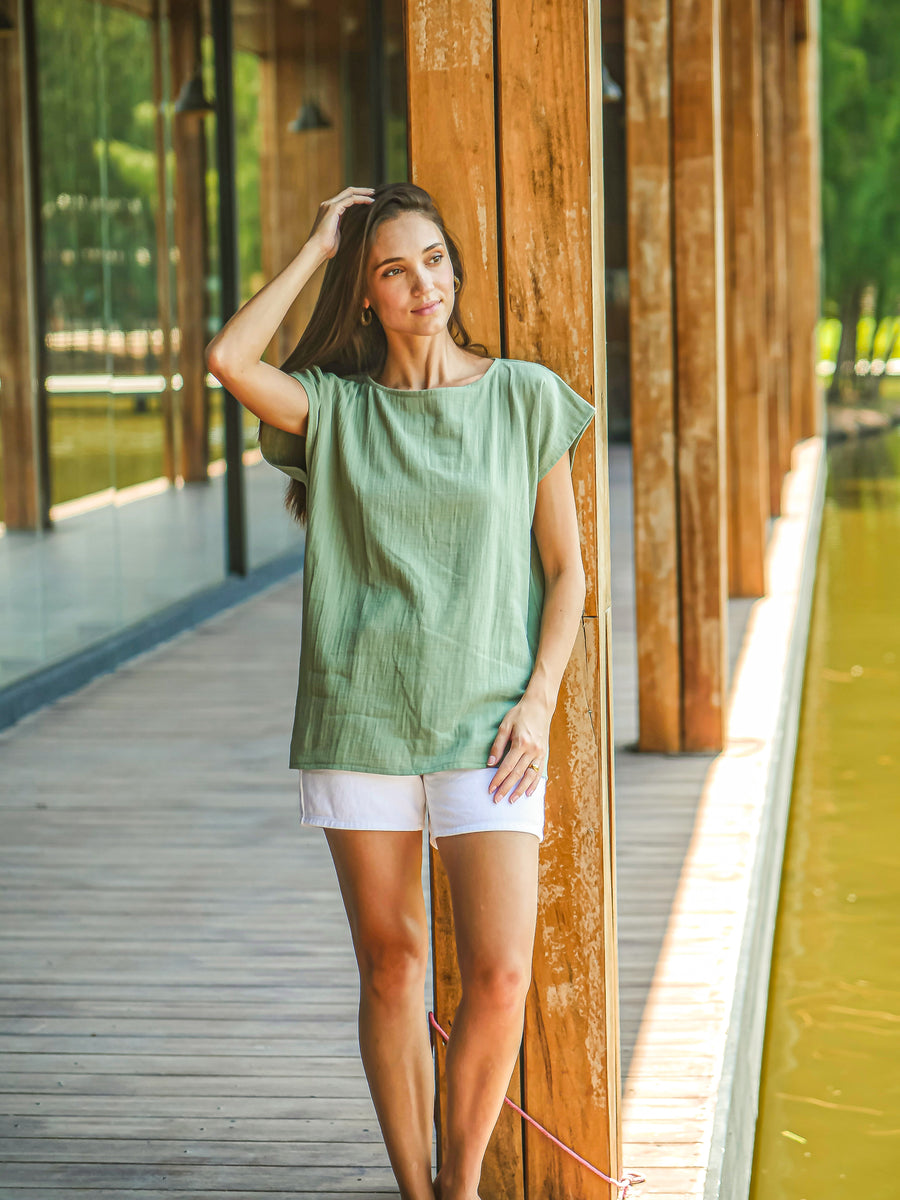 The Paloma Top | Double Gauze