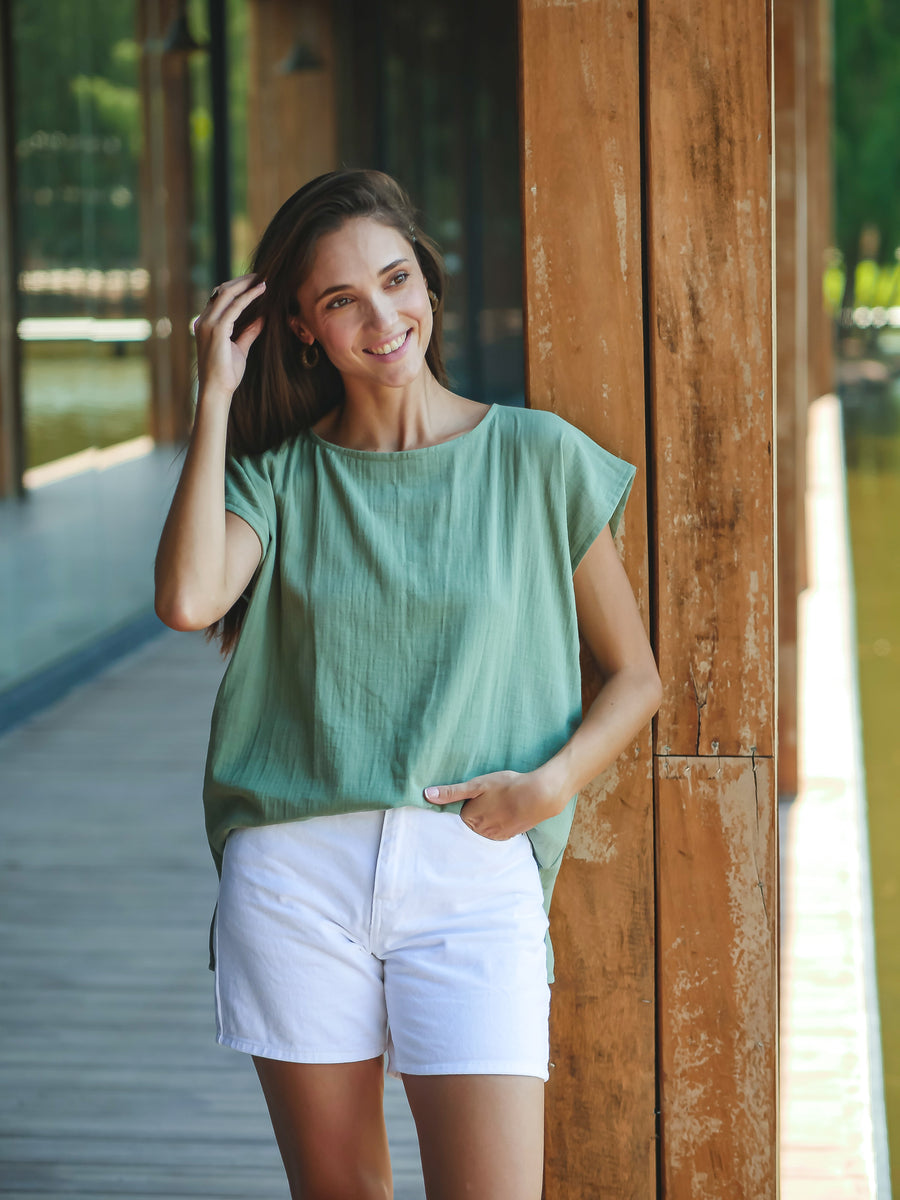 The Paloma Top | Double Gauze