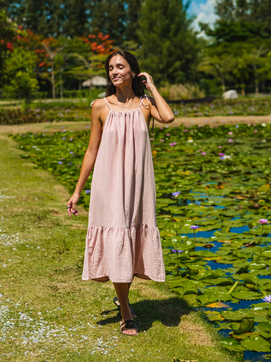 The Blush Dress | Double Gauze