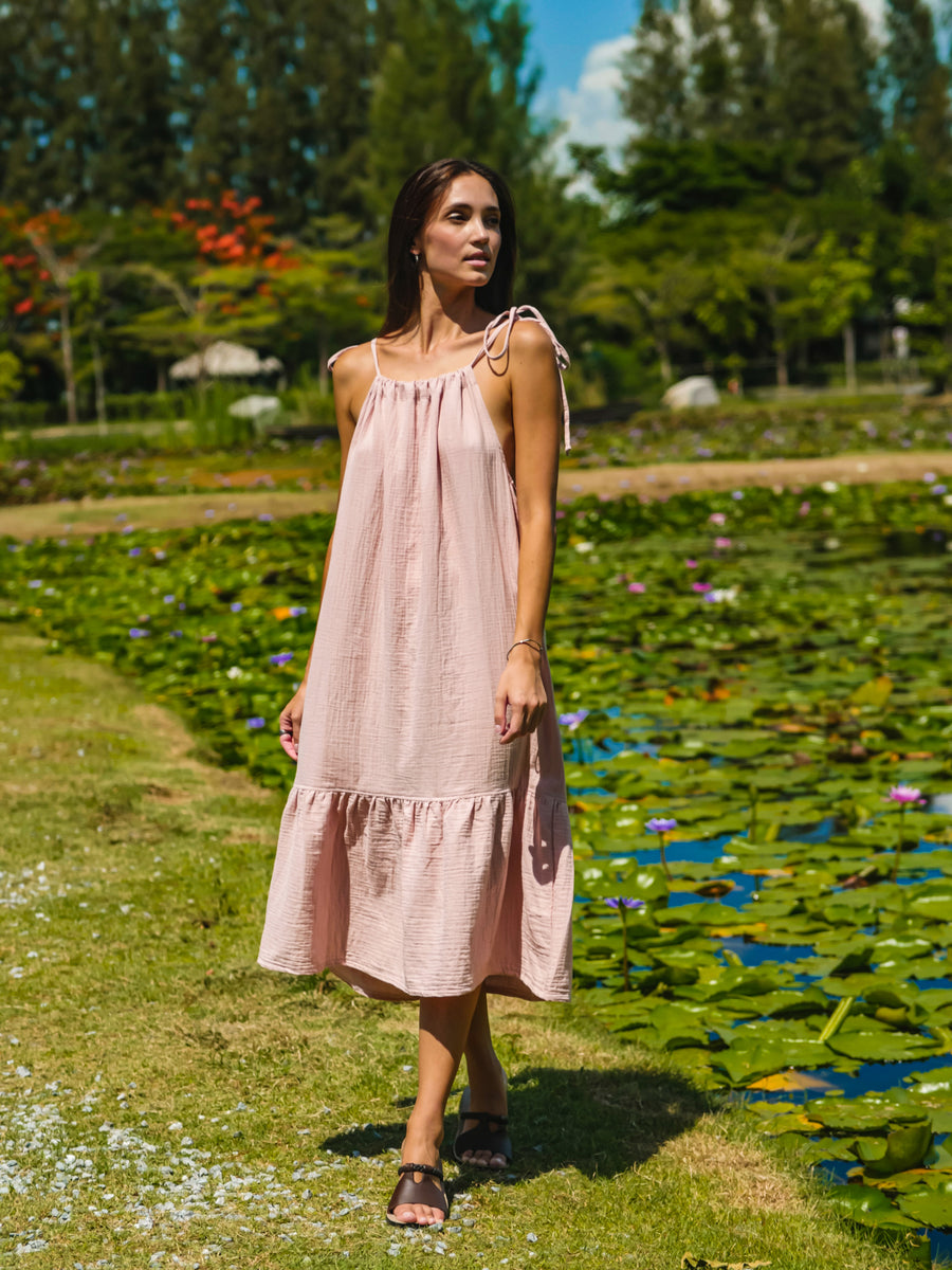 The Blush Dress | Double Gauze