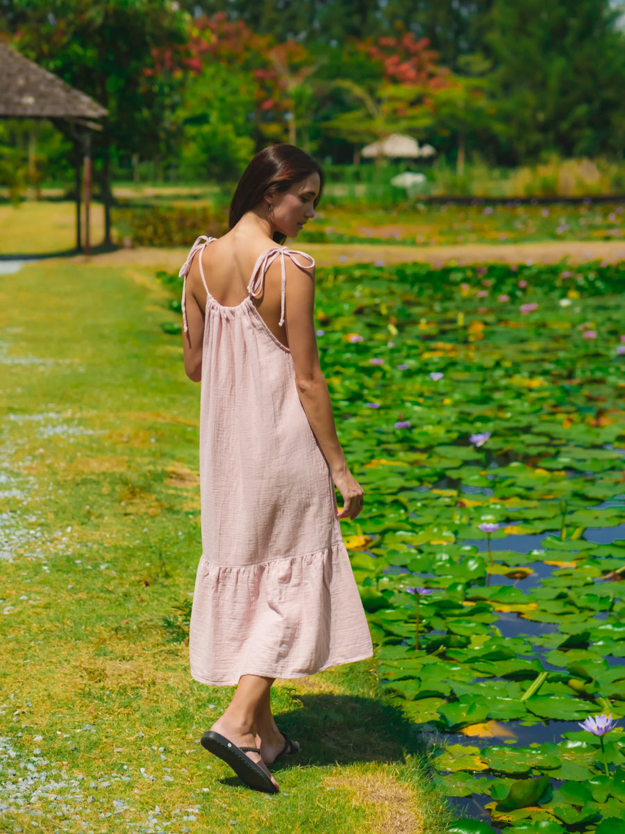 The Blush Dress | Double Gauze