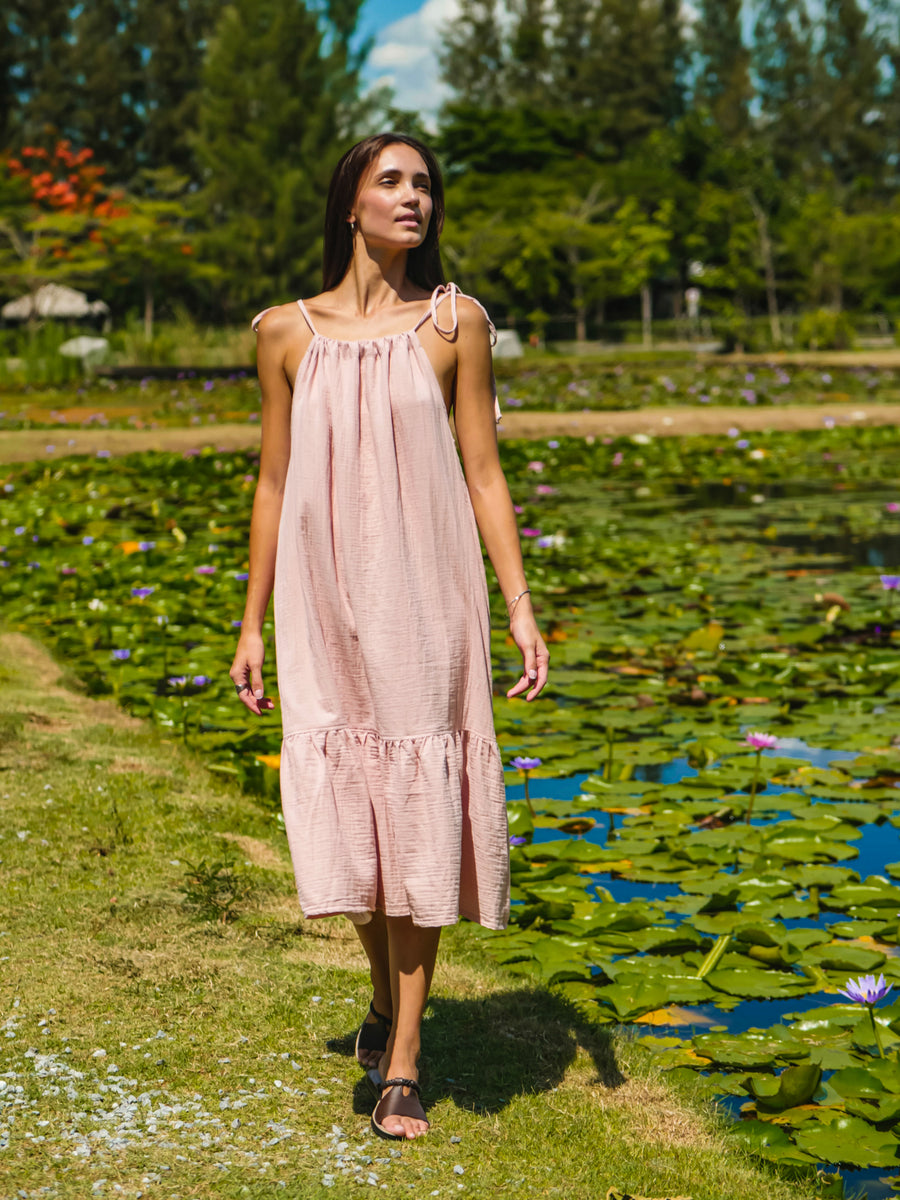 The Blush Dress | Double Gauze