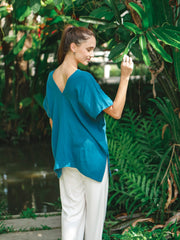 The Odessa Kaftan Top | Double Gauze