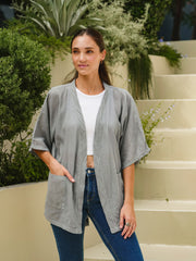 The Maia Cardigan | Cotton Gauze