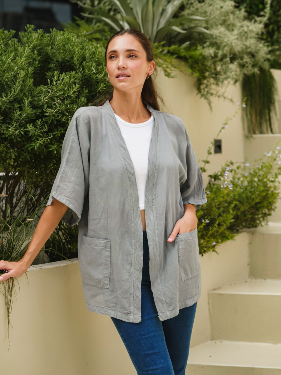 The Maia Cardigan | Cotton Gauze