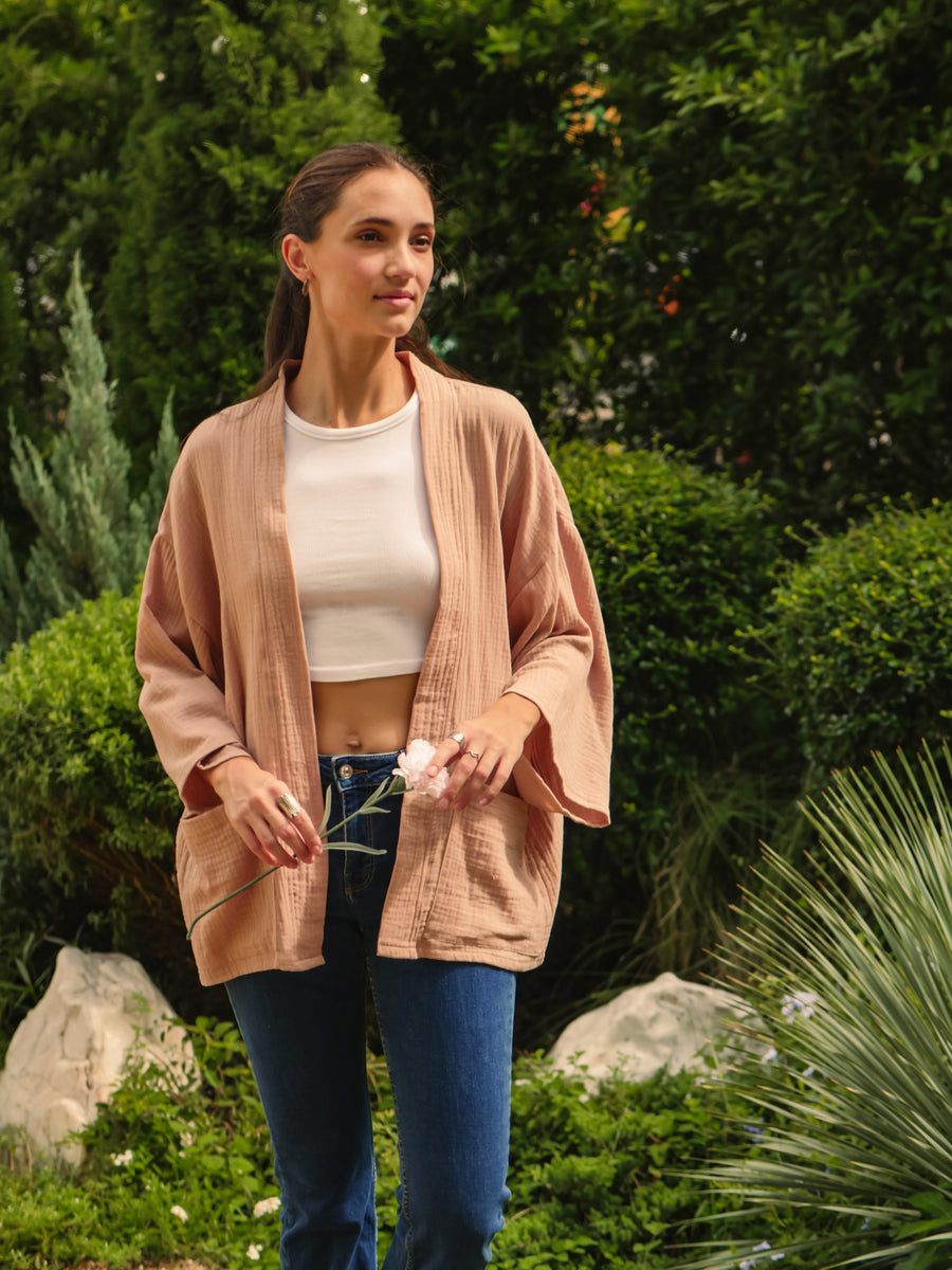 The Colette Cardigan | Double Gauze