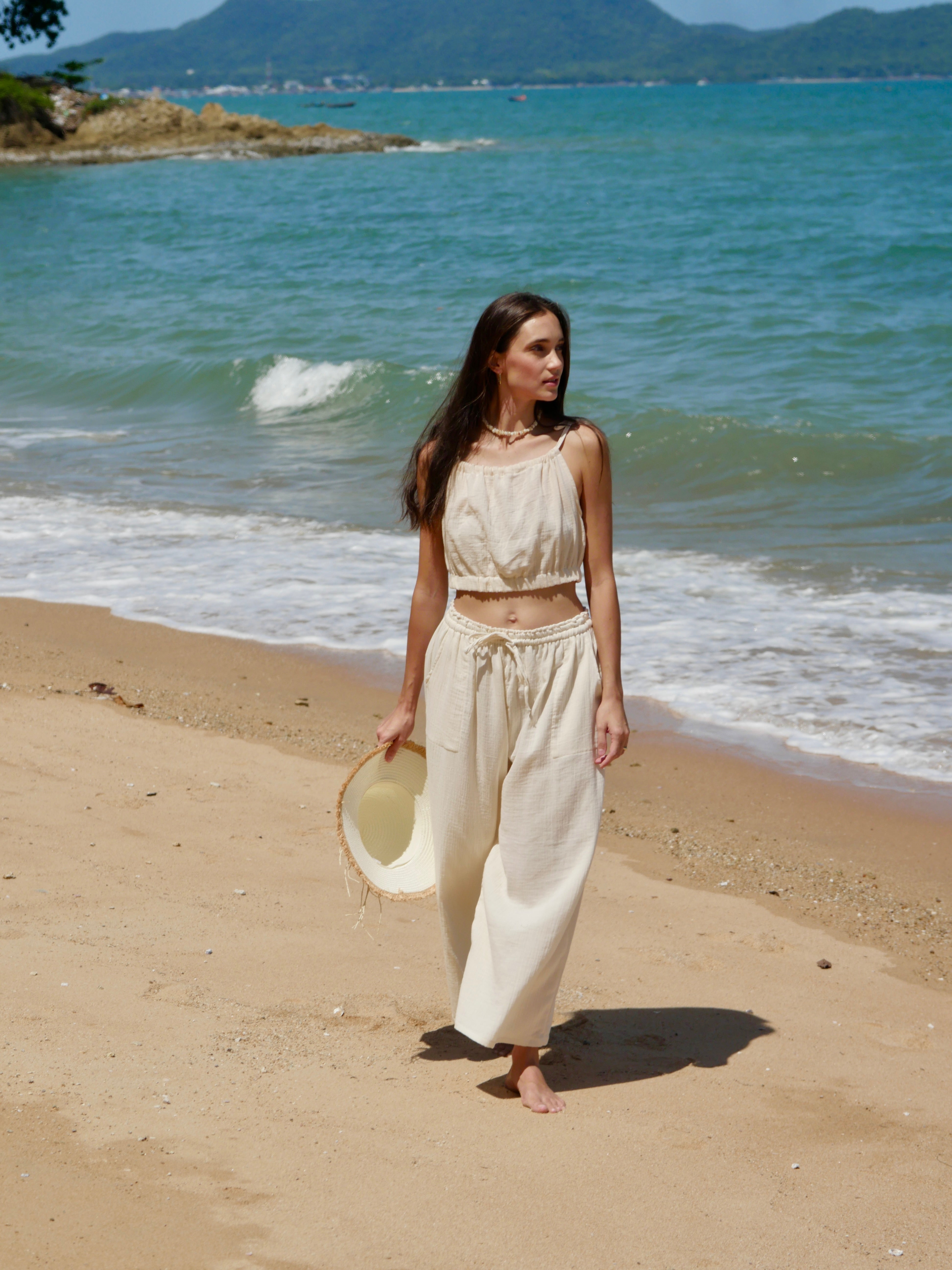 Aria Pants | Double Gauze