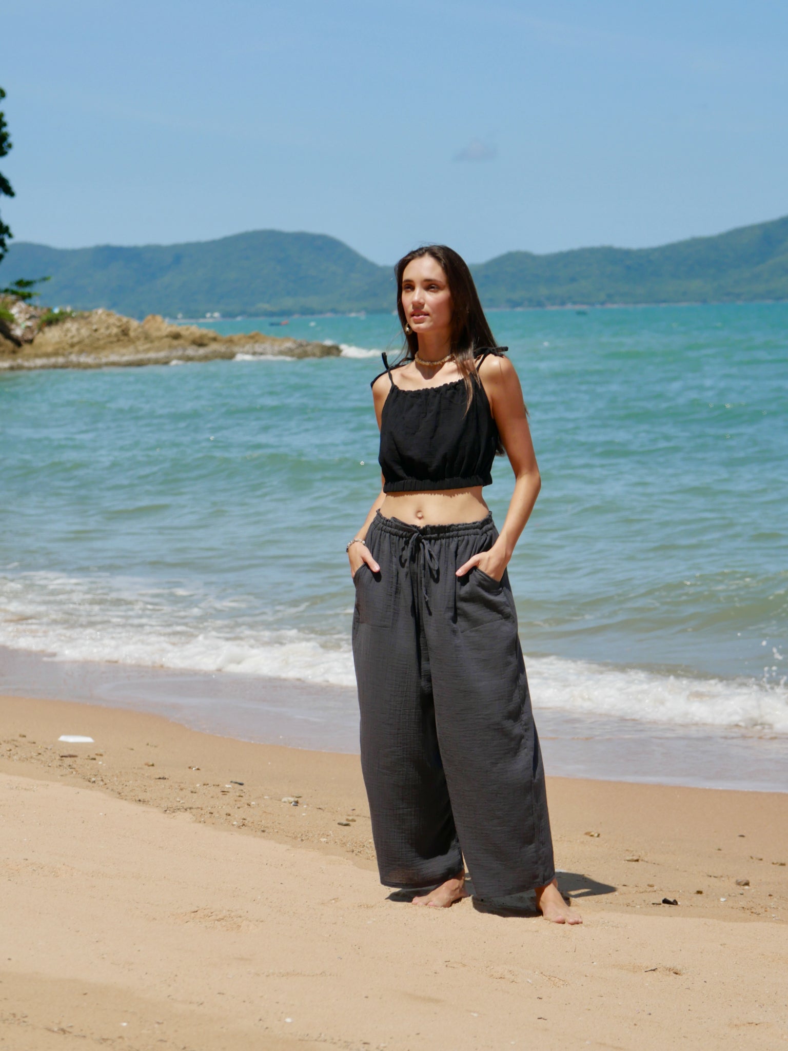 Luciana Pants | Double Gauze