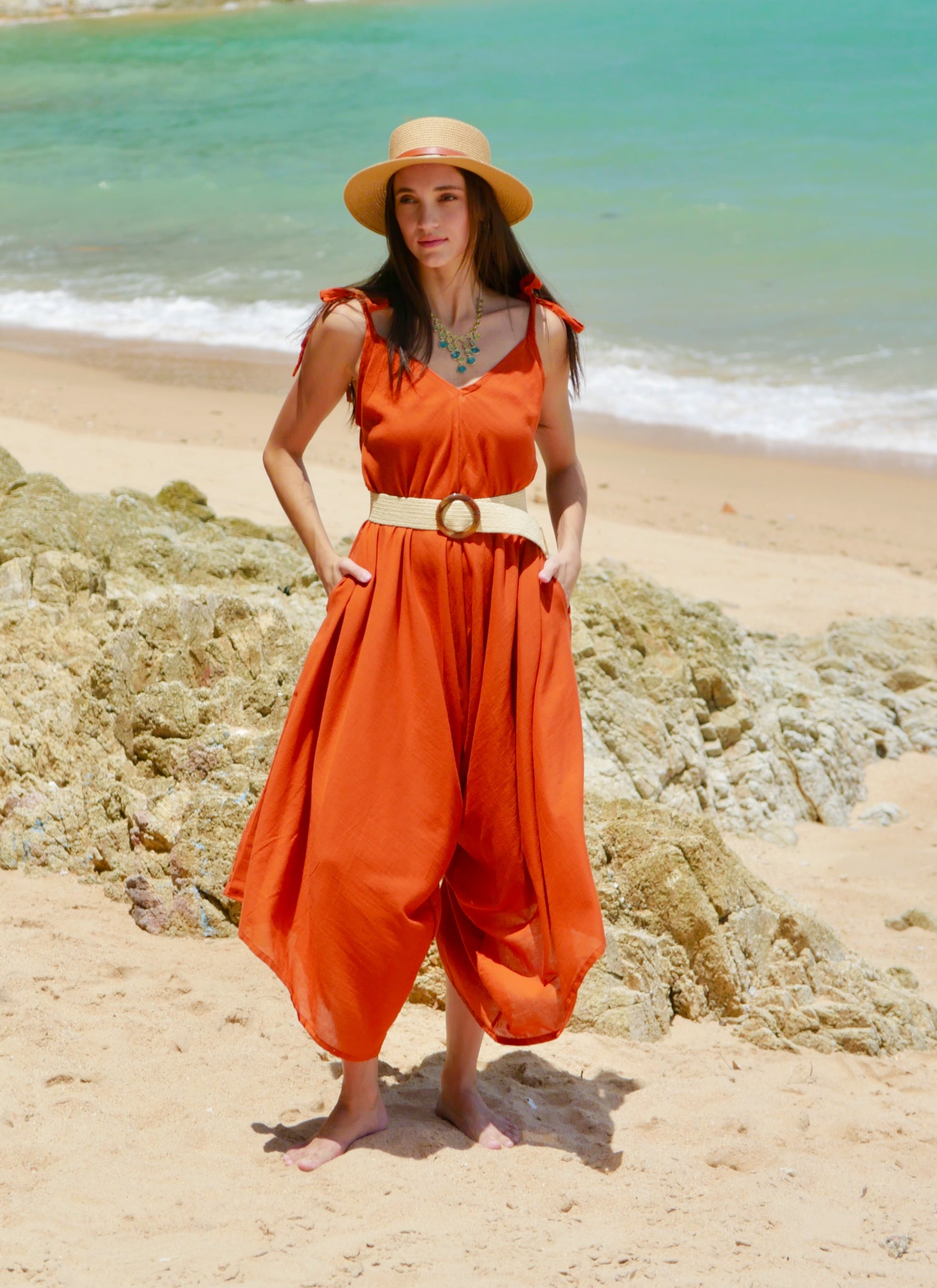 Terra Gauze Jumpsuit