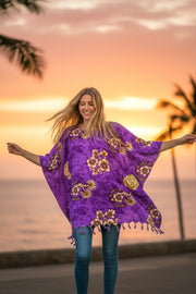 Violet Honu Hawaii Kaftan Blouse
