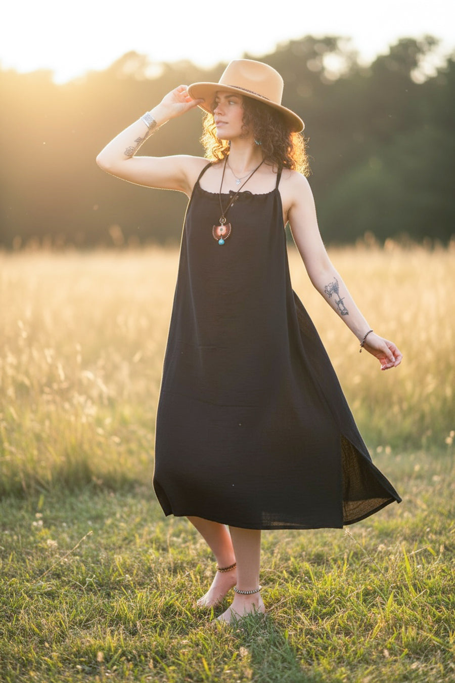 Amalfi Dress | Double Gauze