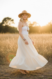 Cloud Drift Maxi Gauze Skirt