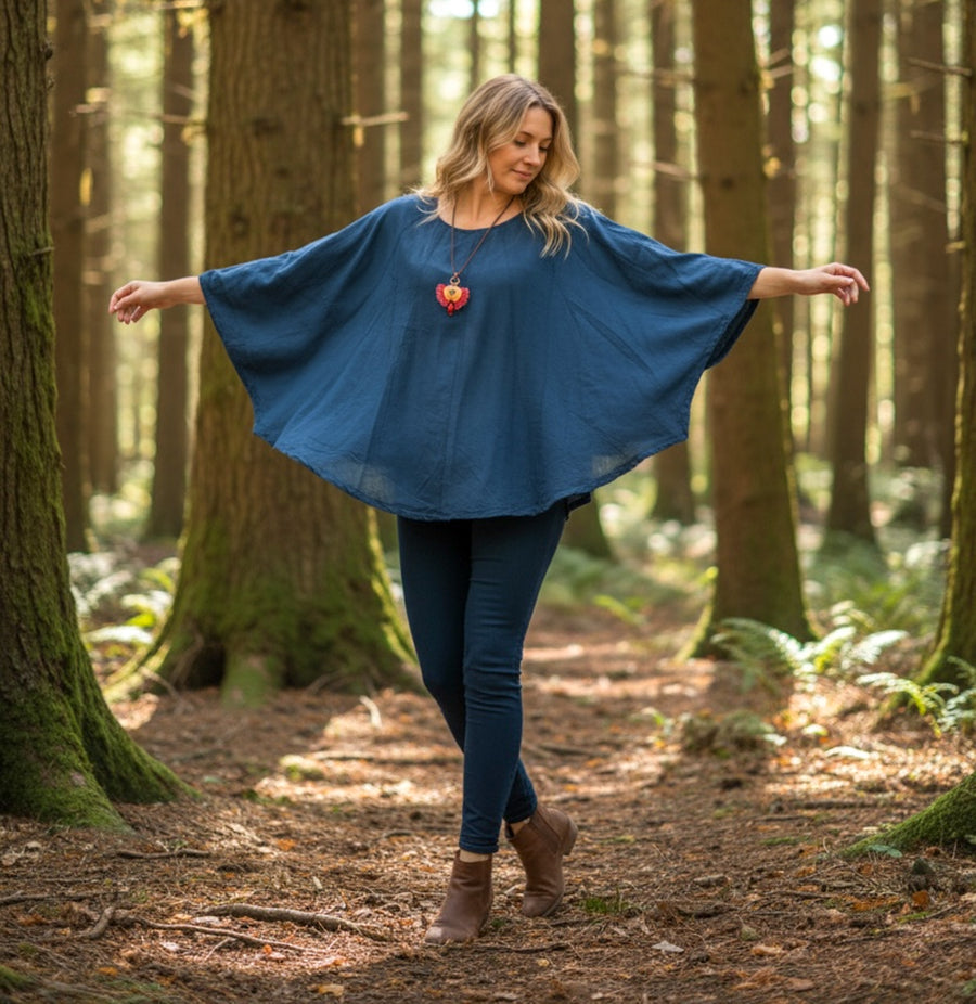 The Riverstone Top | Cotton Gauze