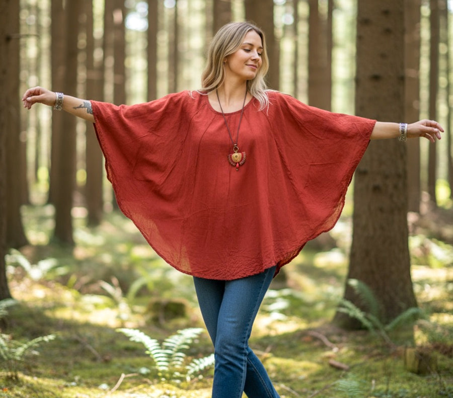 The Terra Top | Cotton Gauze