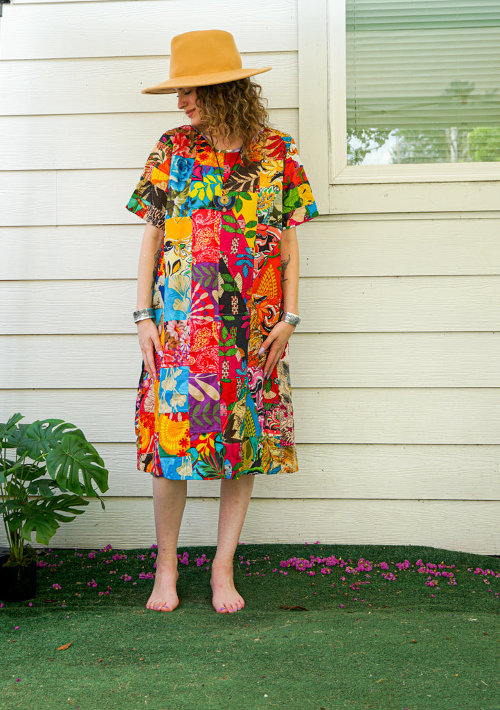 Patchwork Dream Quilt Bohemian Dress