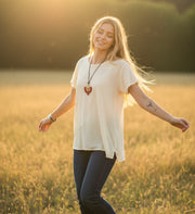 Ivory Gauze Breeze Top