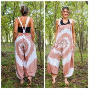 Desert Festival Racerback Dungarees Jumpsuit Romper