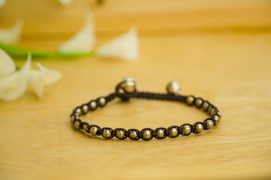 Silver Beaded Bracelet | Minimal Everyday Boho