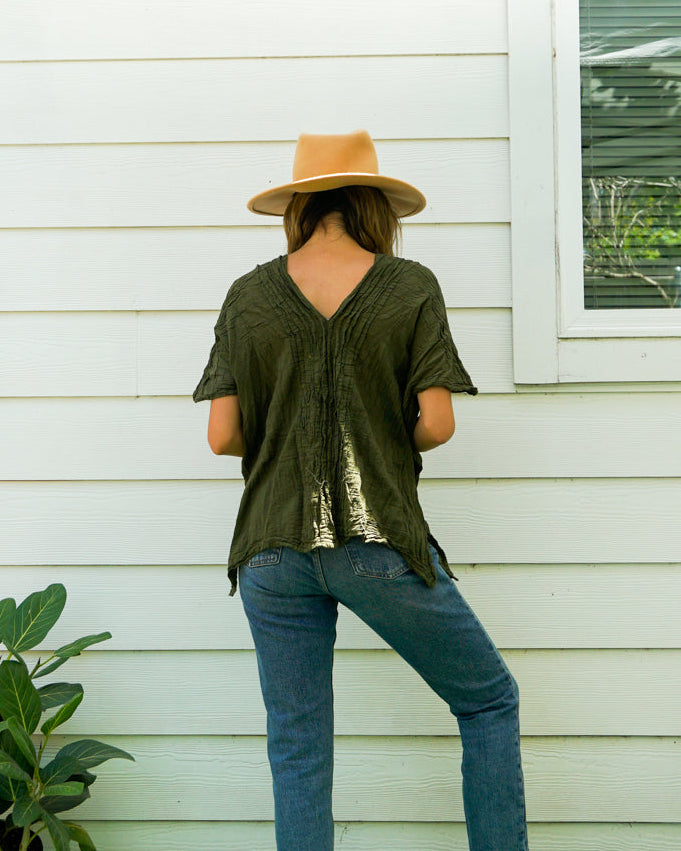 The Rowan Top | Cotton Gauze