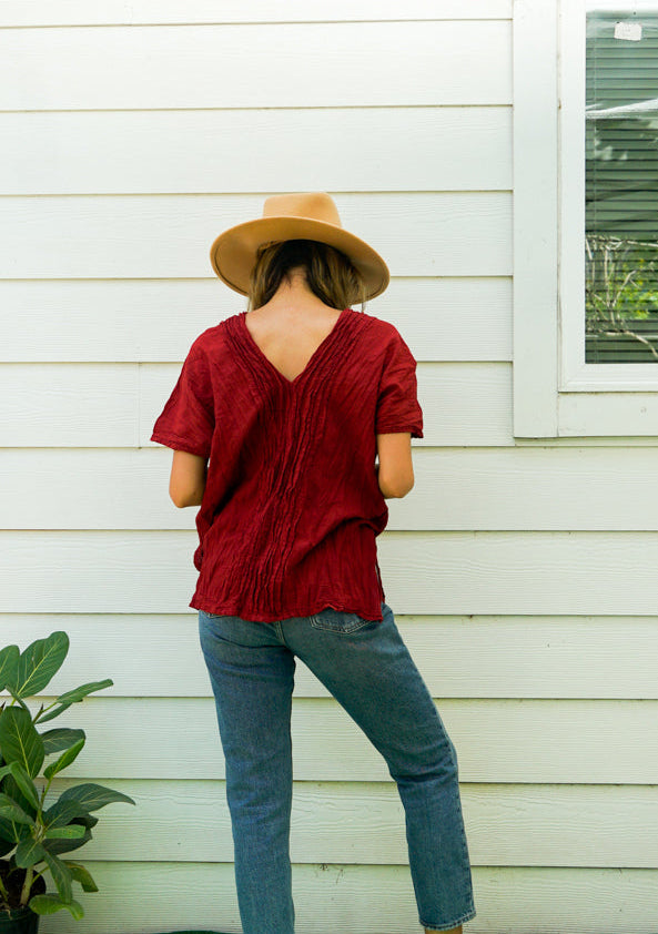 The Vivienne Top | Cotton Gauze