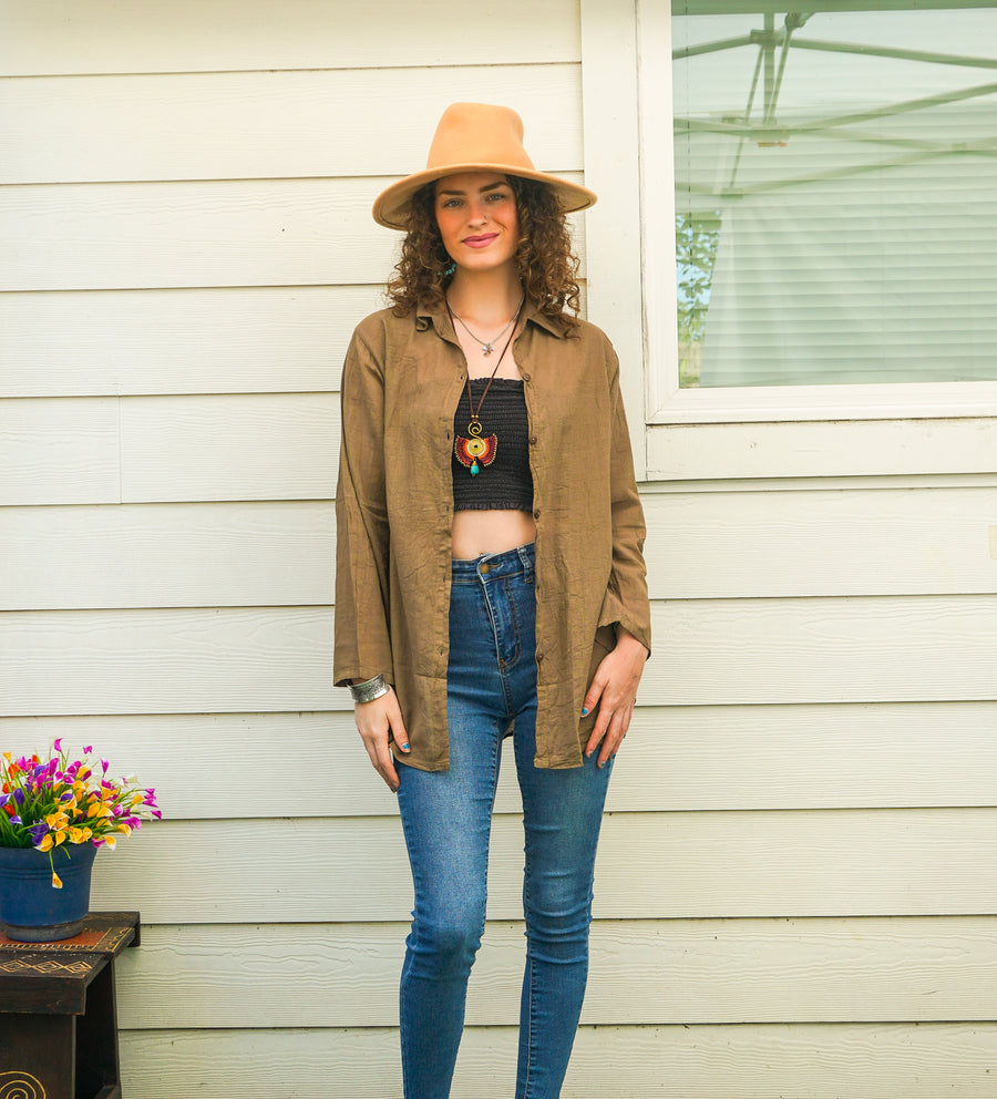 The Aspen Shirt | Cotton Gauze