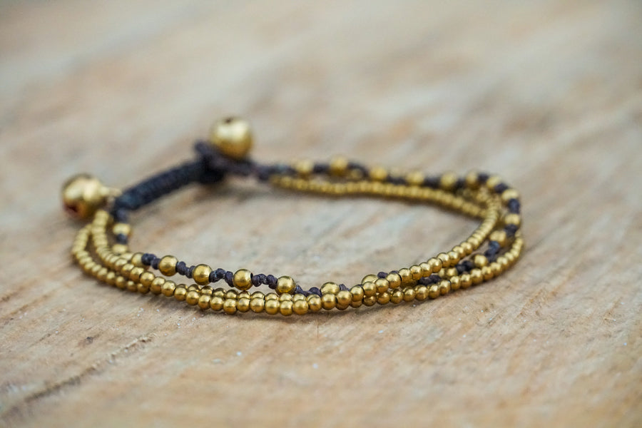 TriBrass Harmony Boho Bracelet