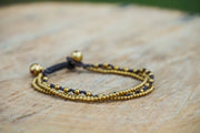 TriBrass Harmony Boho Bracelet