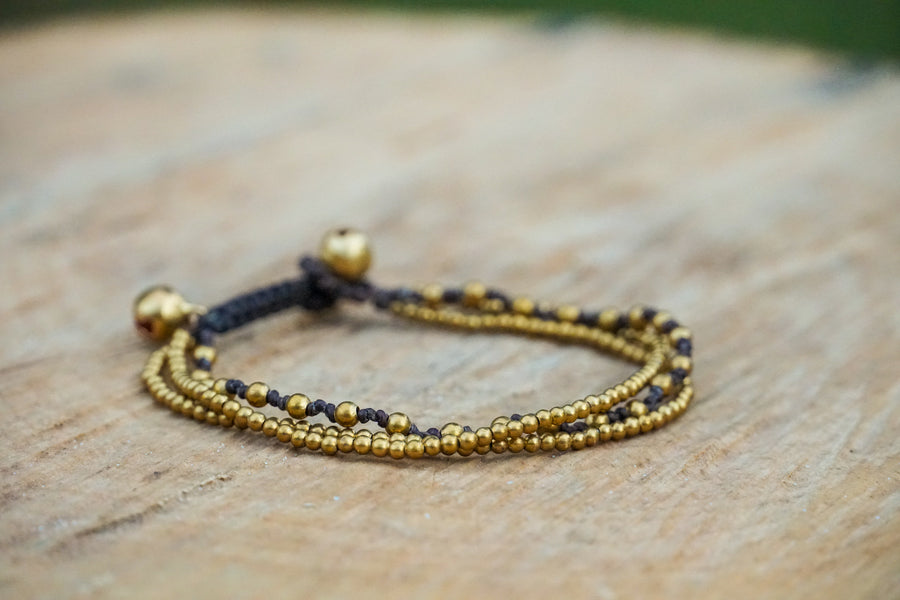 TriBrass Harmony Boho Bracelet