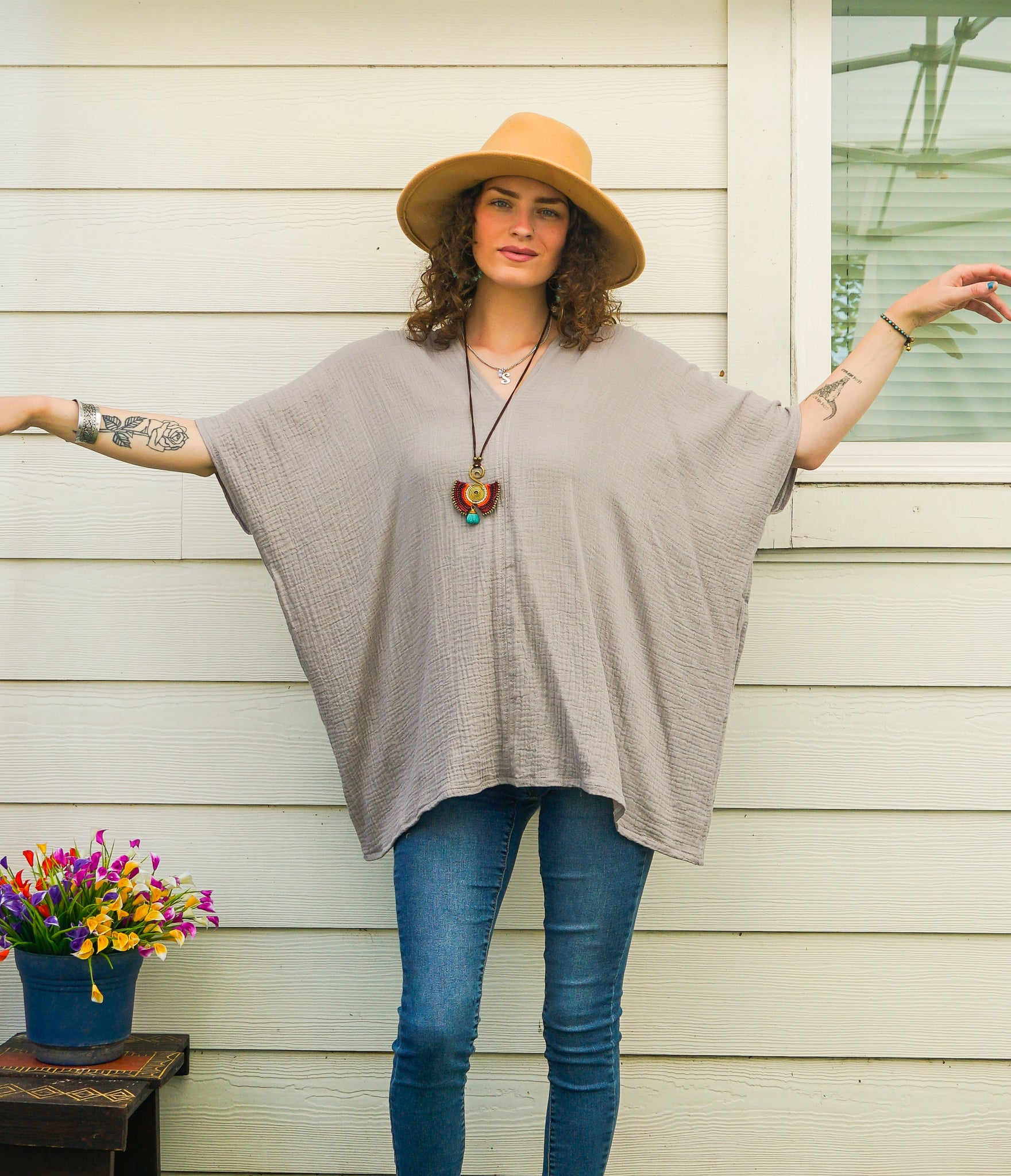 Serena Kaftan Top