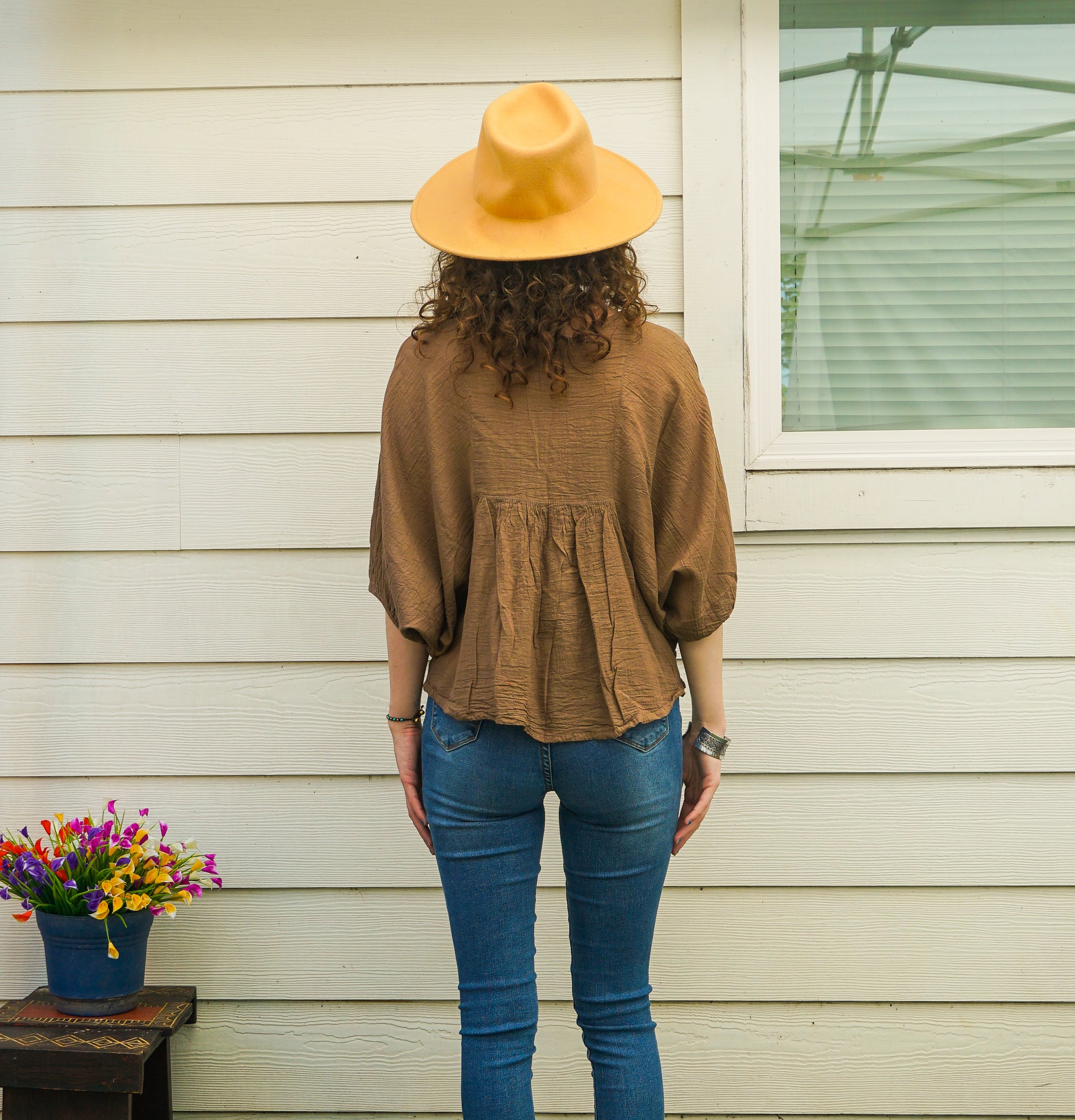 The Sage Top | Cotton Gauze