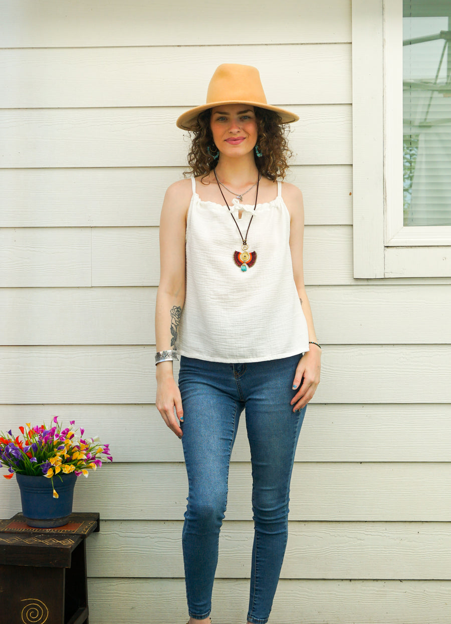 The Ivory Cami | Double Gauze