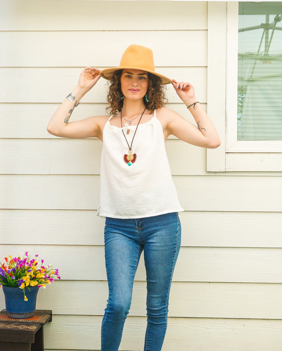 The Ivory Cami | Double Gauze