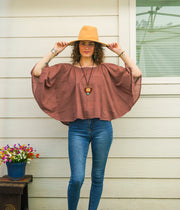 The Camille Top | Cotton Gauze