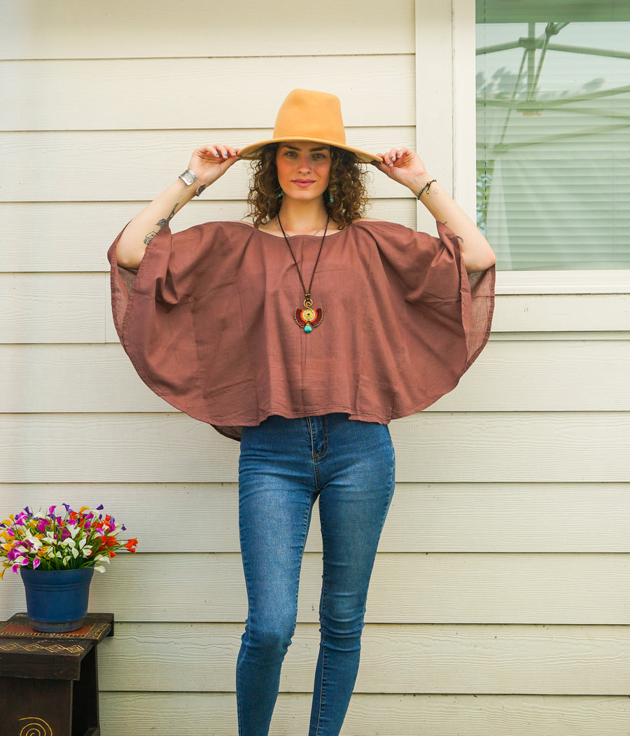 The Camille Top | Cotton Gauze