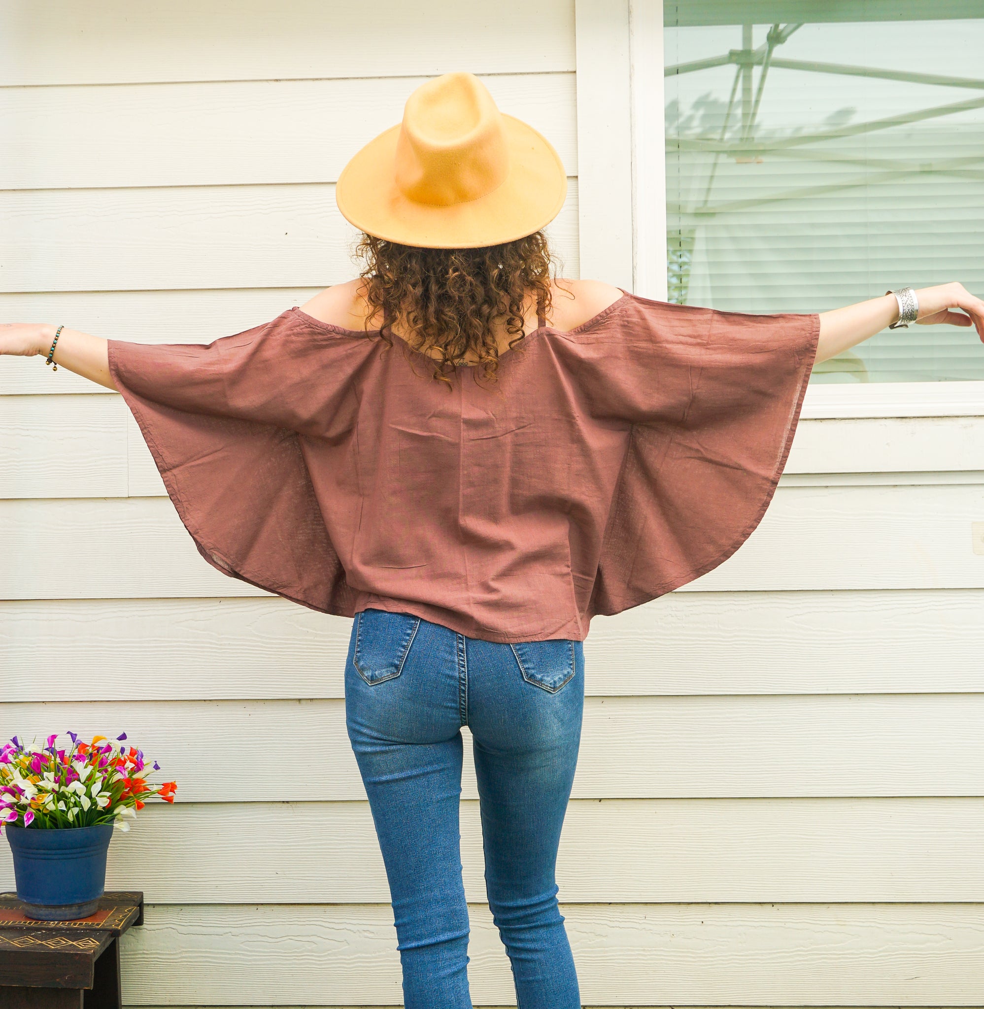 The Camille Top | Cotton Gauze