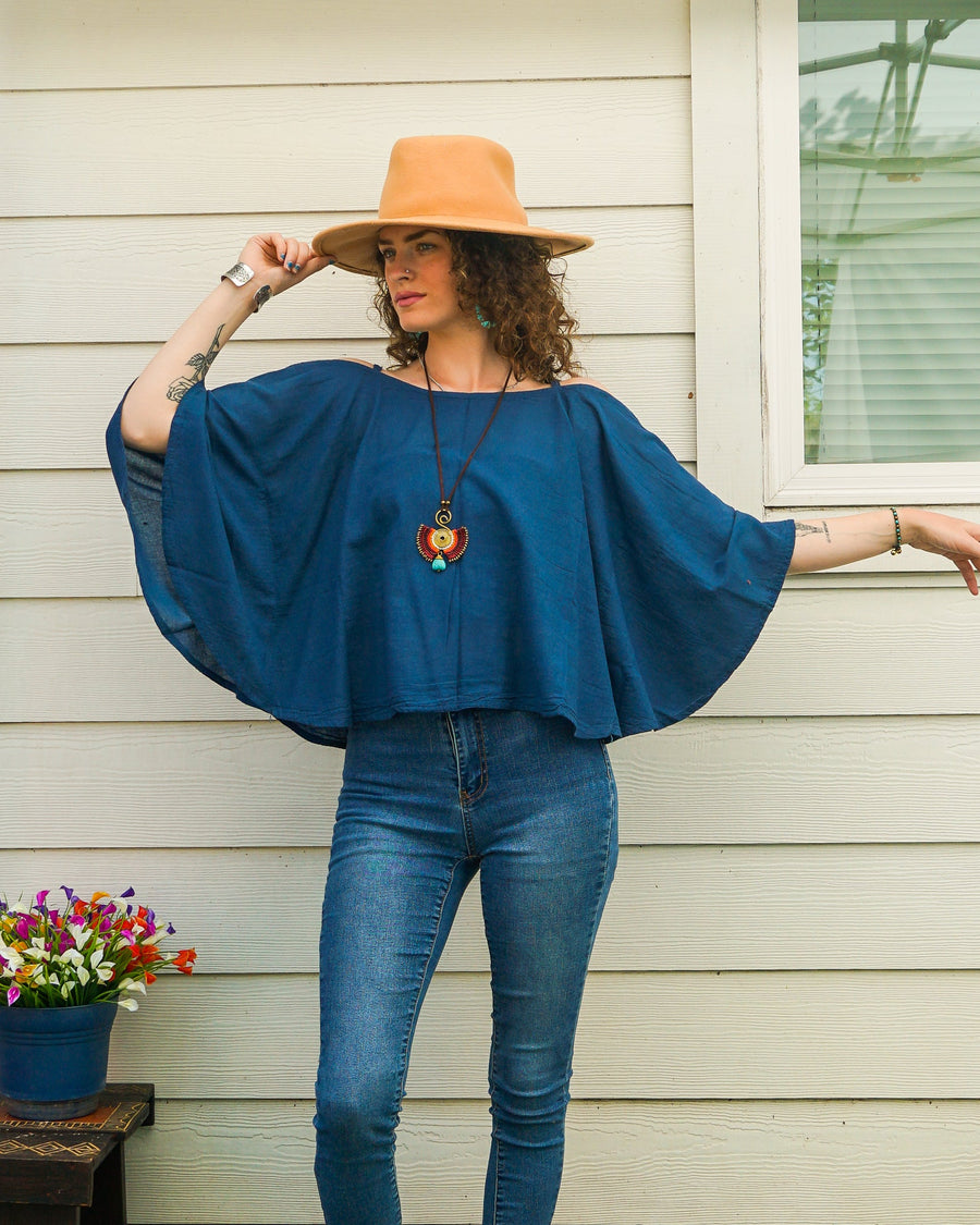 The Cordelia Top | Cotton Gauze