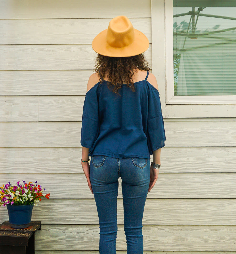The Cordelia Top | Cotton Gauze
