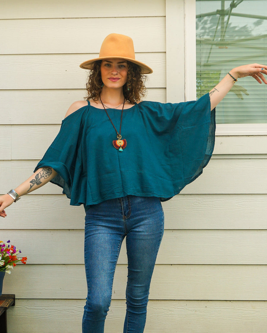 The Brielle Top | Cotton Gauze