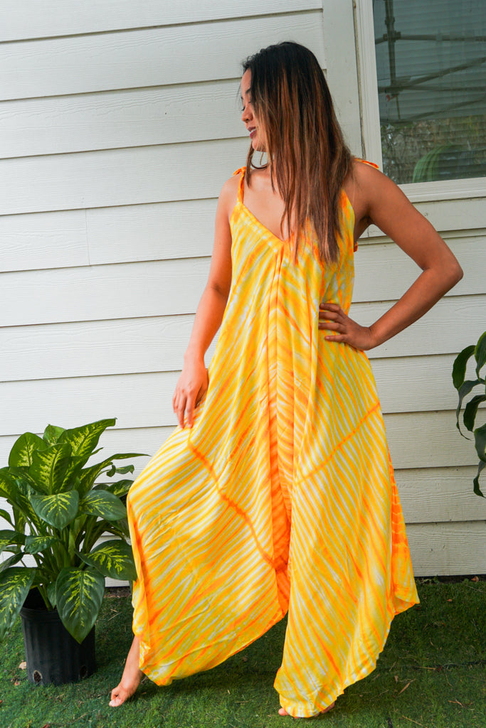 Golden Glow Jumpsuit