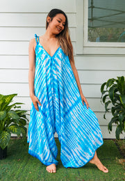 Ocean Breeze Waves Jumpsuit