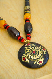 Boho Statement Pendant Necklace