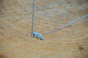 Mama & Baby Elephant Necklace – Sterling Silver