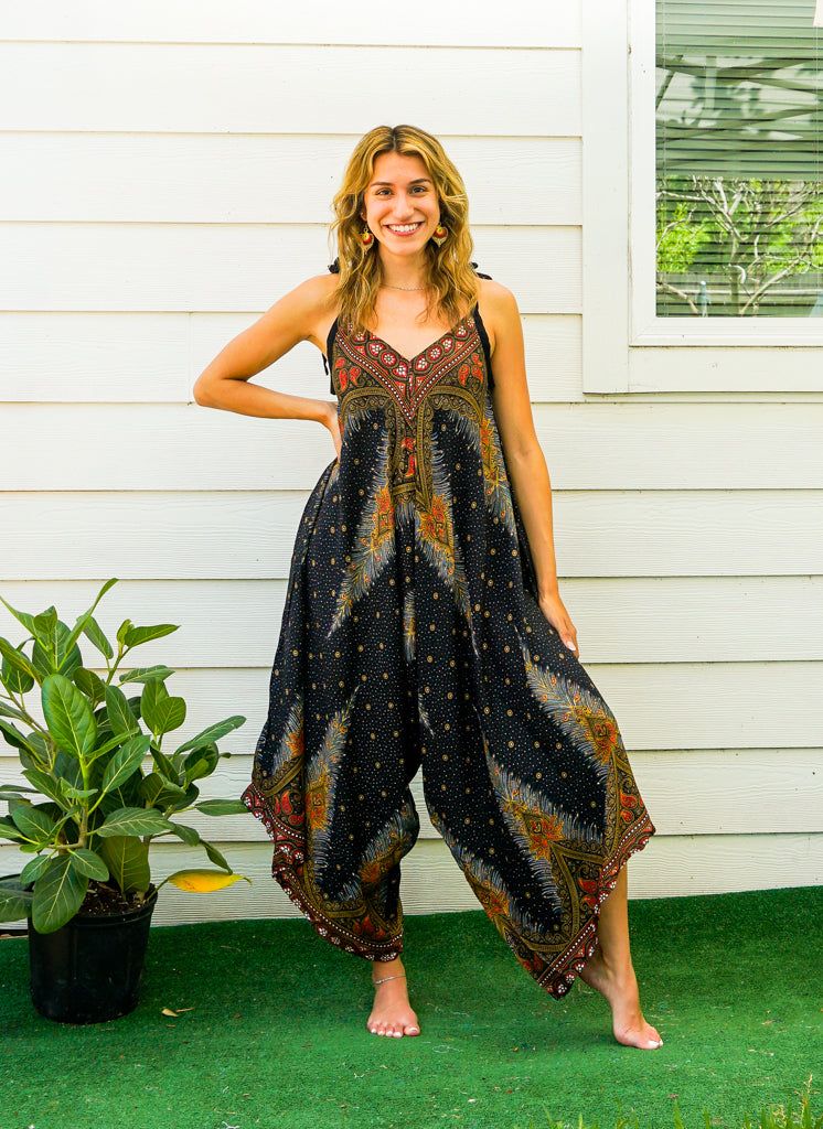 Midnight Earth Flow Jumpsuit