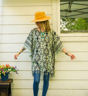 Desert Sands Tunic Boho Kaftan Blouse